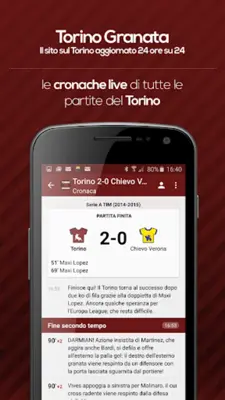 Torino Granata android App screenshot 4