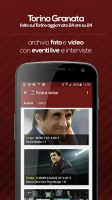 Torino Granata android App screenshot 5