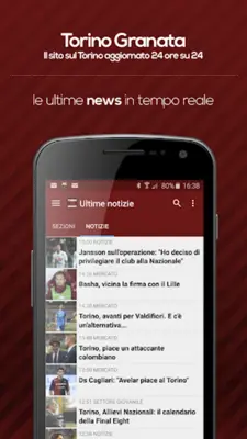 Torino Granata android App screenshot 6